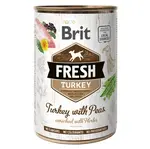 BRIT Fresh Turkey with Peas konzerva pre psov 400 g
