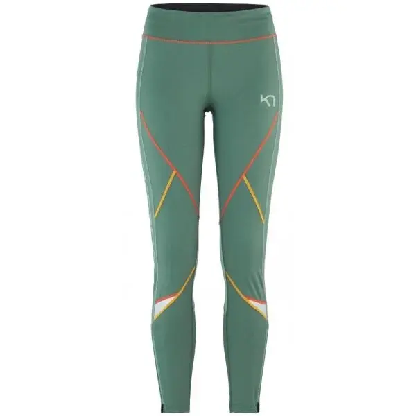 KARI TRAA LOUISE 2.0 Dámské sportovní legíny, zelená, velikost