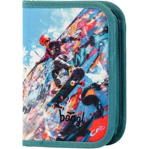 BAAGL SKATEPARK Školní penál, mix, velikost