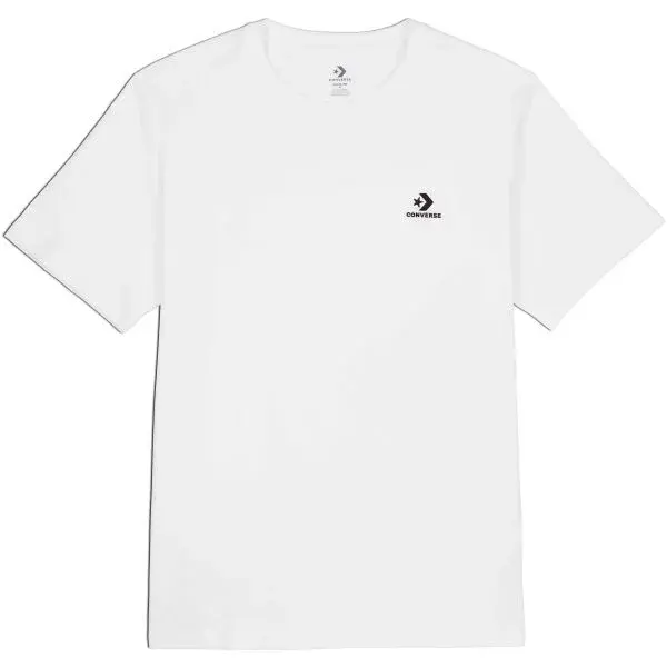 Converse CLASSIC Unisexové tričko, bílá, velikost