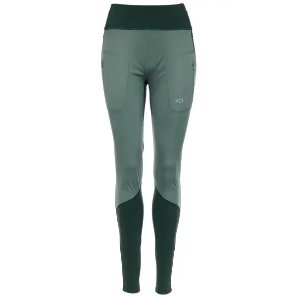 KARI TRAA TIRILL Dámské legíny, tmavě zelená, velikost