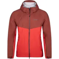 KILPI HURRICANE Pánska outdoorová bunda, červená, veľkosť XXXL
