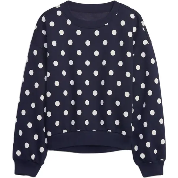 GAP HO23 NOVELTY Dívčí mikina, tmavě modrá, velikost