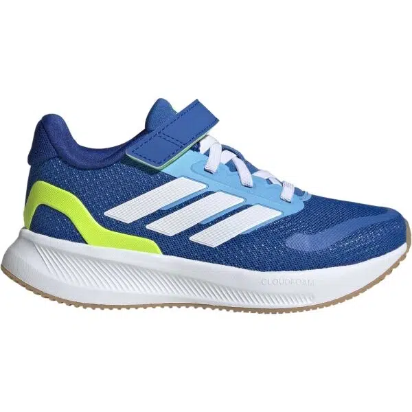 adidas RUNFALCON 5 EL C Dětské sálové boty, modrá, velikost