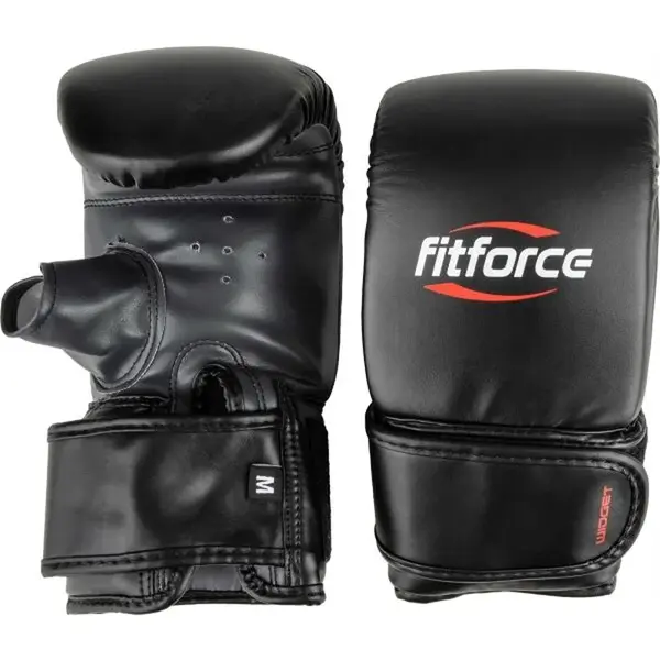 Fitforce WIDGET Boxerské tréninkové rukavice, černá, velikost