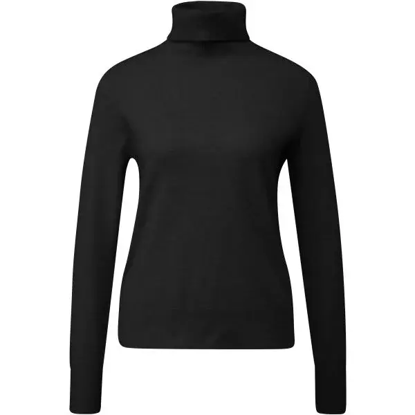 s.Oliver KNITTED PULLOVER Dámský pletený svetr, černá, velikost