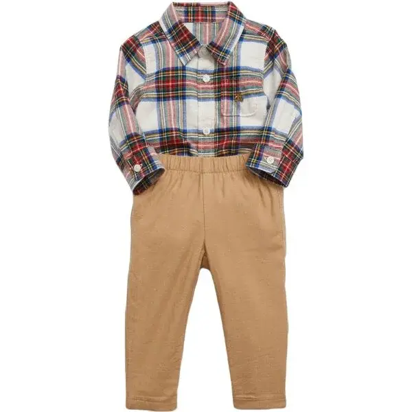 GAP BABY Dětský set, hnědá, velikost