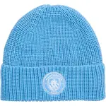 Puma MANCHESTER CITY FC ESSENTIALS BEANIE Zimní čepice, světle modrá, velikost