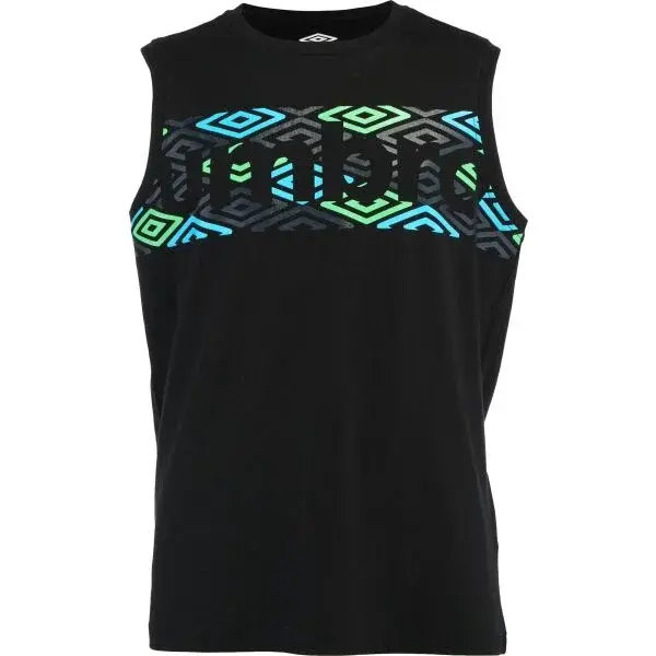 Umbro YORK Chlapecké tílko, černá, velikost 128-134