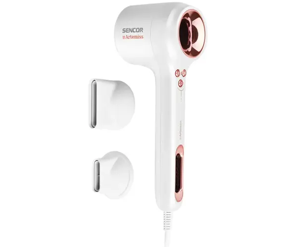 Fén na vlasy Sencor Artemiss High Speed Hair Dryer SHD 9100RS - 1500 W, biely + darček zadarmo