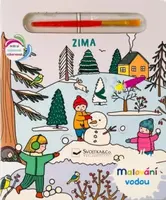 Malování vodou - Zima