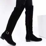Čierne dámske čižmy Fox Shoes