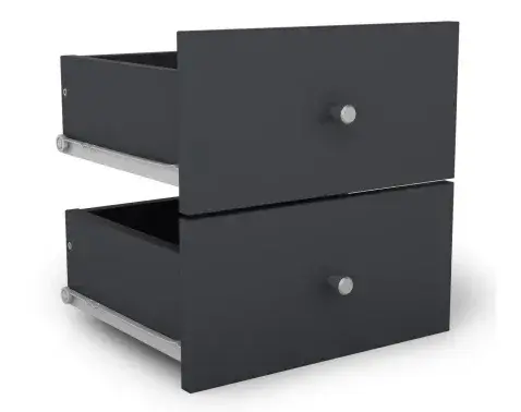 Súprava zásuviek (2 ks) Jerry, grafit%