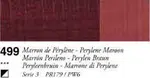 Sennelier oil stick 38ml – 499 Perylene Maroon