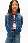 Tommy Hilfiger Dětská riflová bunda Tommy Hilfiger