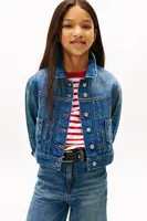 Dětská riflová bunda Tommy Hilfiger