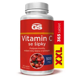 GS Vitamin C 500 se šípky XXL 365 tablet