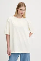 Tričko adidas Originals Essentials dámské, béžová barva, JW3539