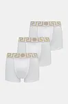 Boxerky Versace 3-pack pánské, bílá barva, AU10326 1A10011