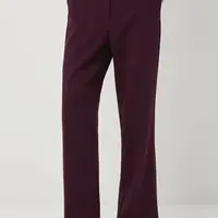 Kalhoty Medicine dámské, vínová barva, široké, high waist
