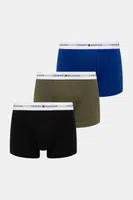 Boxerky Tommy Hilfiger 3-pack pánské, bílá barva, UM0UM02761