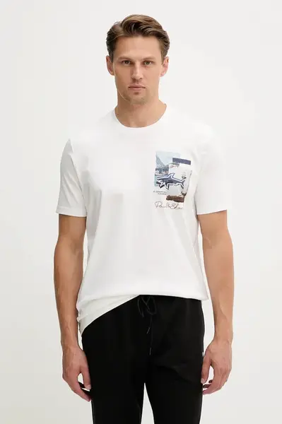 Bavlněné tričko Paul&Shark Knitwear