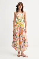 Lněné šaty Farm Rio