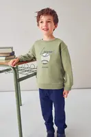 Tepláková souprava Mayoral zelená barva, 4801