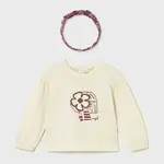 Bavlněné tričko s dlouhým rukávem Mayoral