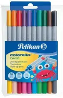 Pelikan - Fixy Colorella® oboustranné, 10 ks = 20 barev