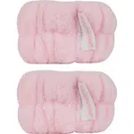 Brushworks Microfibre Wrist Wash Bands náramky proti stékající vodě při mytí obličeje z mikrovláken 2 ks