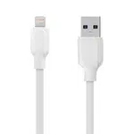 Kabel OBAL:ME Simple USB-A/Lightning 1m, bílá