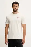 Bavlněné tričko Puma pánské, tyrkysová barva, s aplikací, 684717