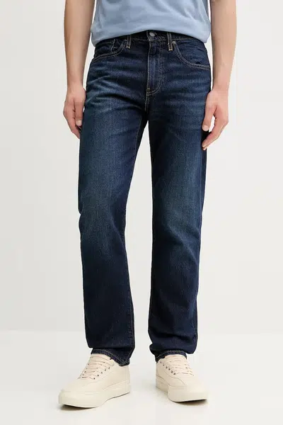 Džíny Levi's 502 TAPER pánské, šedá barva