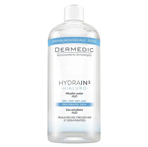 DERMEDIC Hydrain3 Hialuro Micelární voda 500 ml, poškozený obal