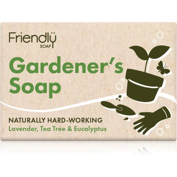 Friendly Soap Gardener's Soap přírodní tuhé mýdlo na obličej, tělo a vlasy 95 g