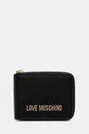 Peněženka Love Moschino dámská, černá barva, JC5639PP1NLD0000