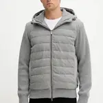 Vlněná bunda Paul&Shark šedá barva, zimní, 15311276