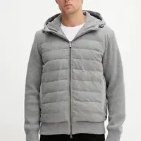 Vlněná bunda Paul&Shark šedá barva, zimní, 15311276