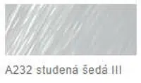 Štětečkový popisovač Faber-Castell – 232 studeně šedý III