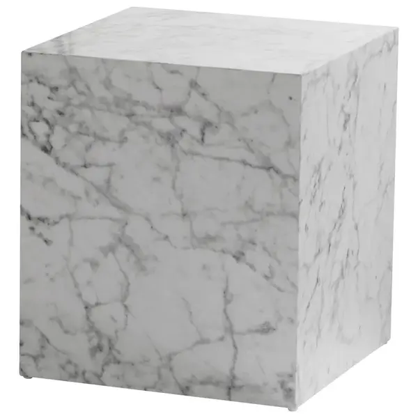 Livetastic KONFERENČNÍ STOLEK, vysoce lesklá bílá, kompozitní dřevo, 40/40/45 cm