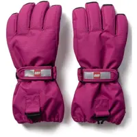 LEGO&reg; kidswear LWATLIN 700 Dětské lyžařské rukavice, růžová, velikost 122-128