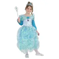 Princezna blue paradise dětský kostým velikost (98-104cm)