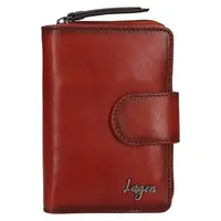 Dámska kožená peňaženka Lagen Berid - koňak