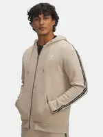 Men's Under Armour UA Icon Fleece FZ Taping-BRN - Men's Sweatshirt