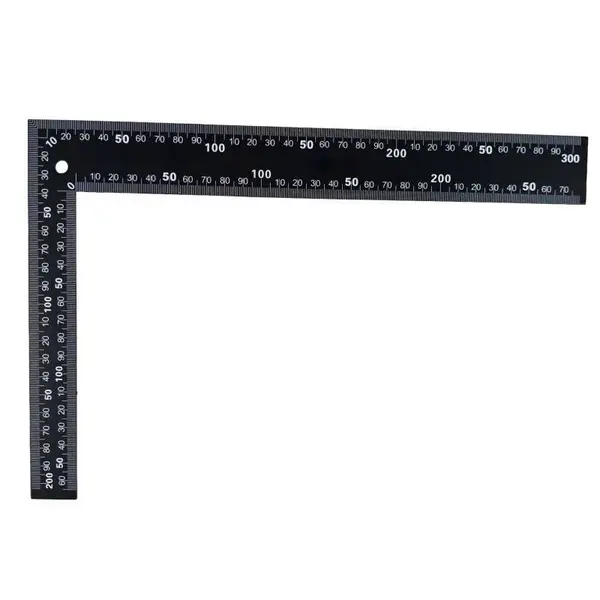 Úhelník černý, 600 x 400 mm ENPRO