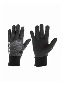 Meatfly pánské rukavice Mens Powerstretch Morph Black | Černá | Velikost M