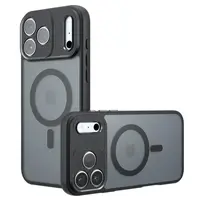 Techsuit PureFrost MagSafe, iPhone 17 Pro Max, frosted black