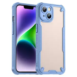 ArmorShield Hybrid Case, iPhone 14, modrý