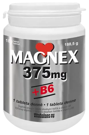 Magnex 375mg+B6 180 tablet
